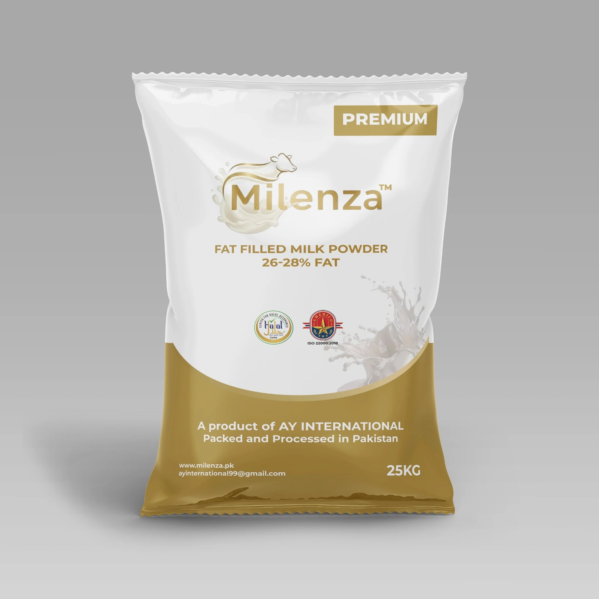 Fat Filled Milk Powder — Premium — 25 KG pack by Milenza